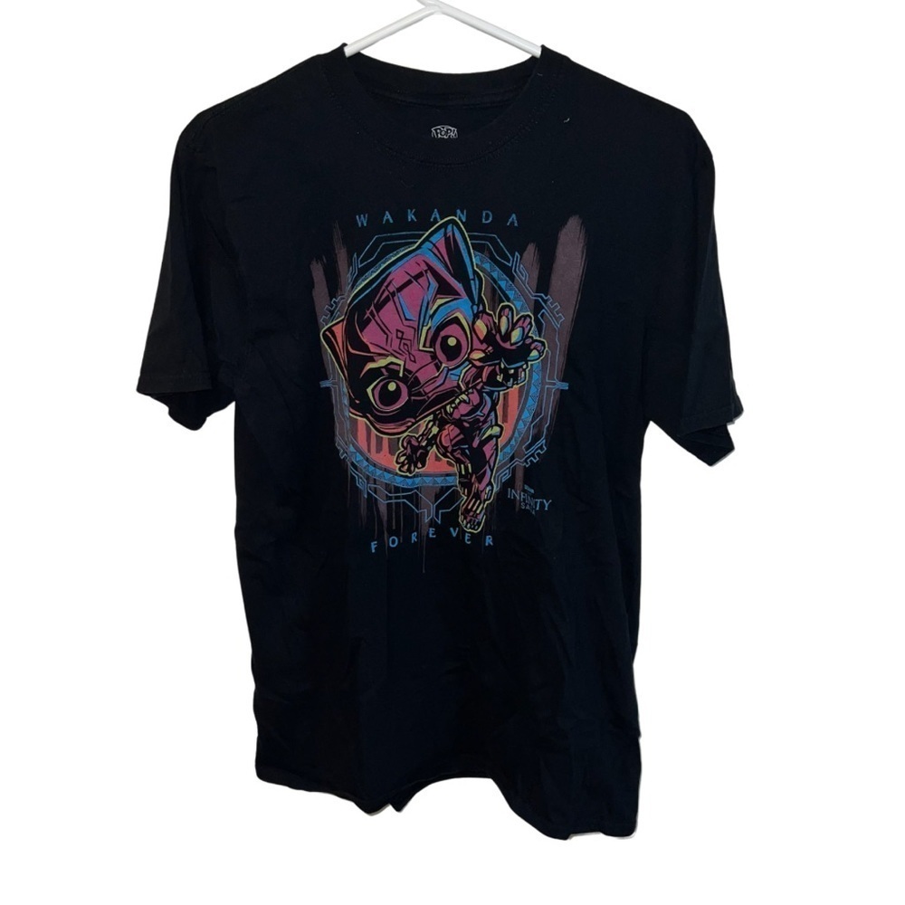 Pop Tees Infinity Saga Black Short Sleeve